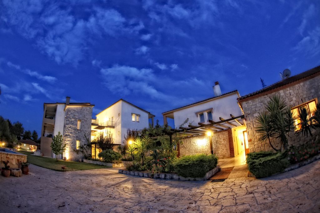 Nostos Hotel Áfitos Extérieur photo